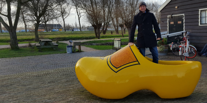Amsterdam James Dowson giant clog