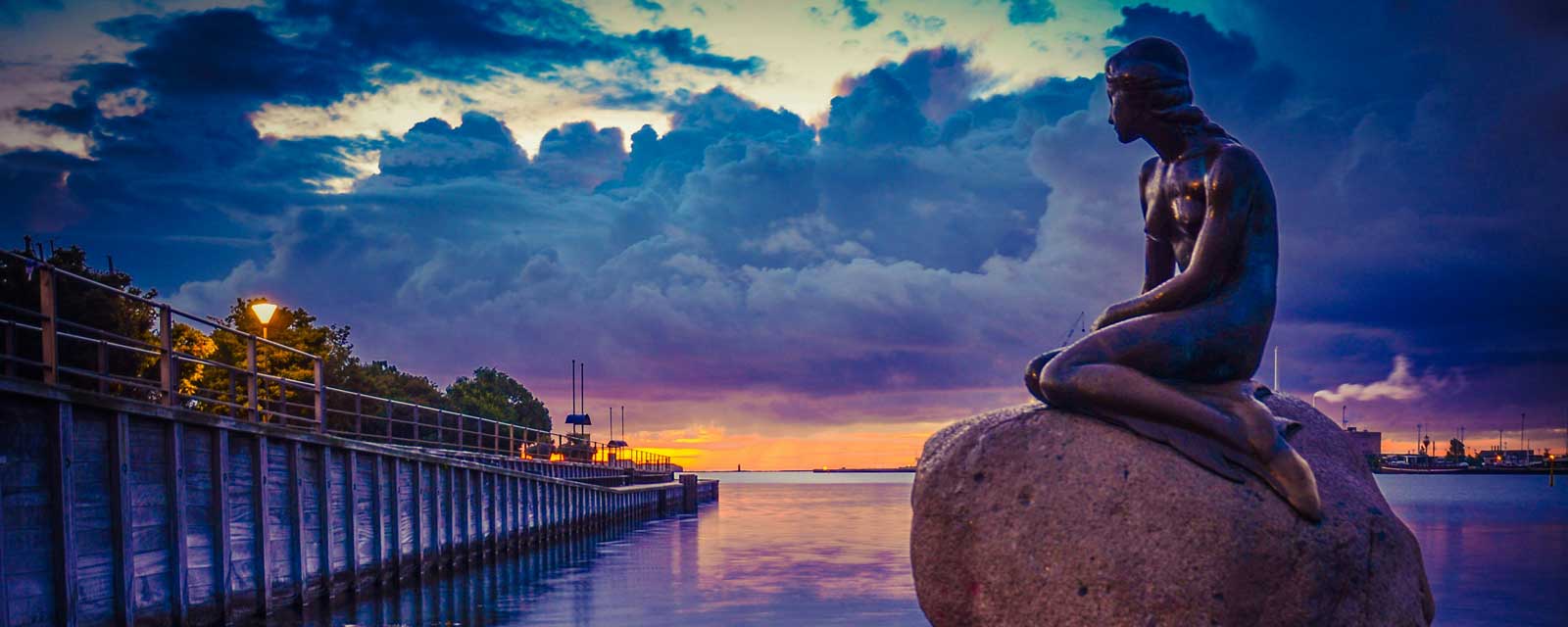 Large Scale MICE Events in Copenhagen require a world-class destination. This is a stunning view of the city skyline and waterfront.